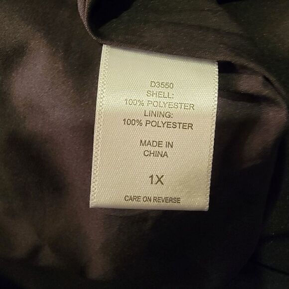 Alexia Admor KYLIE V Neck Dress black 1x NWOT - Picture 6 of 7